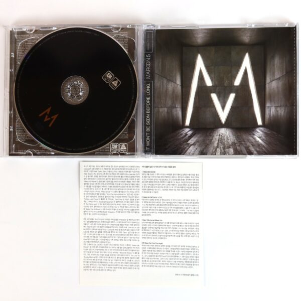Maroon 5 - It Won't Be Soon Before Long Korean CD + DVD Album Korea