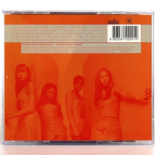 Destiny's Child - The Writing's On The Wall Korean Album CD Korea
