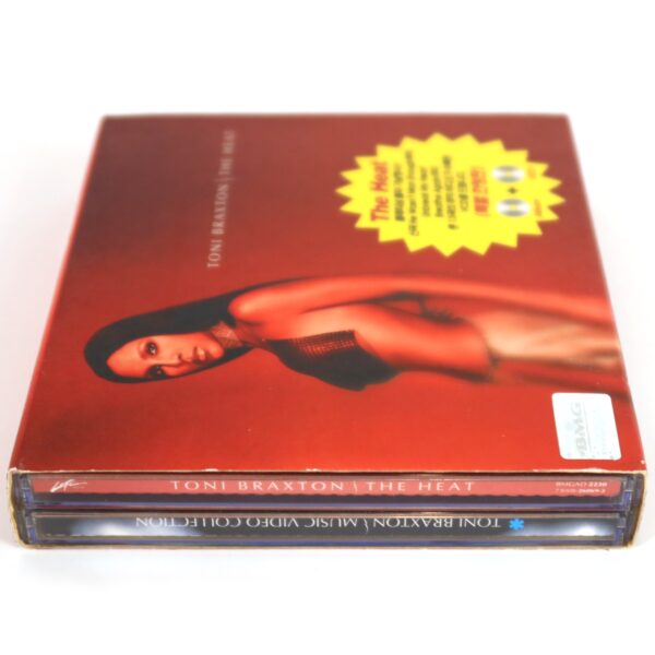 Toni Braxton - The Heat Korean Album CD + VCD Video CD Set Korea