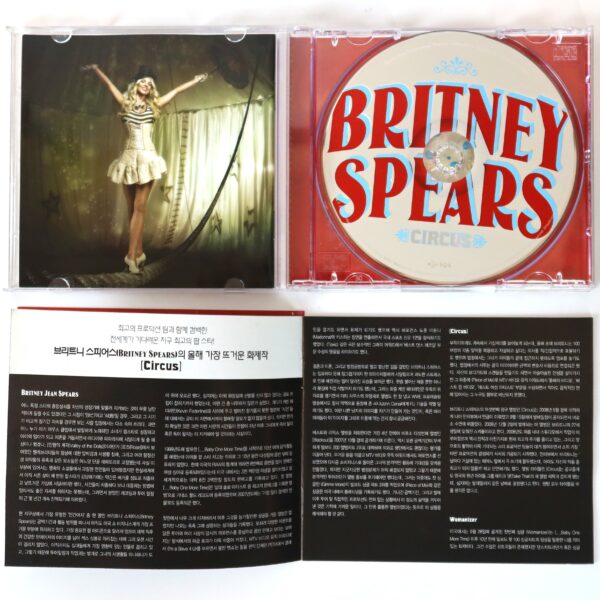 Britney Spears - Circus Korean Album CD + Lyric Booklet Korea