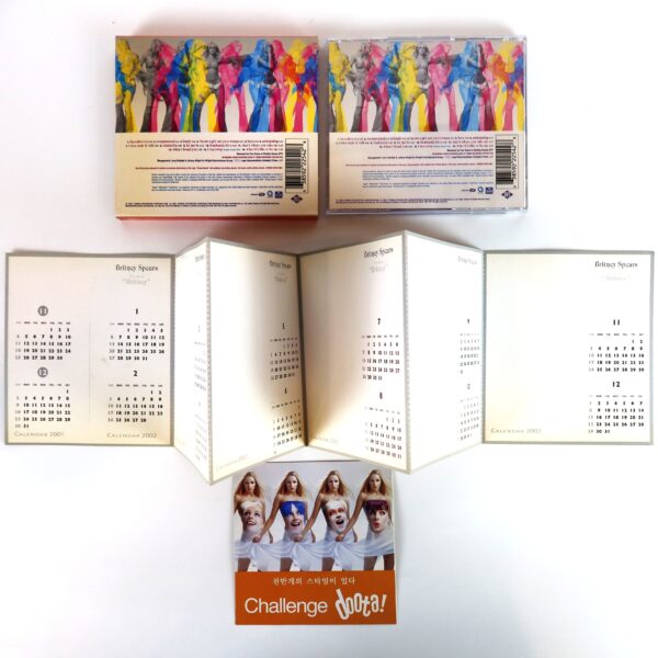 Britney Spears - Britney Korean Album CD + Calendar Cards Set Korea [read]