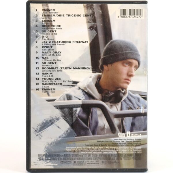 Music From The Motion Picture 8 Mile Korean OST CD + Bonus Disc Korea Eminem 2
