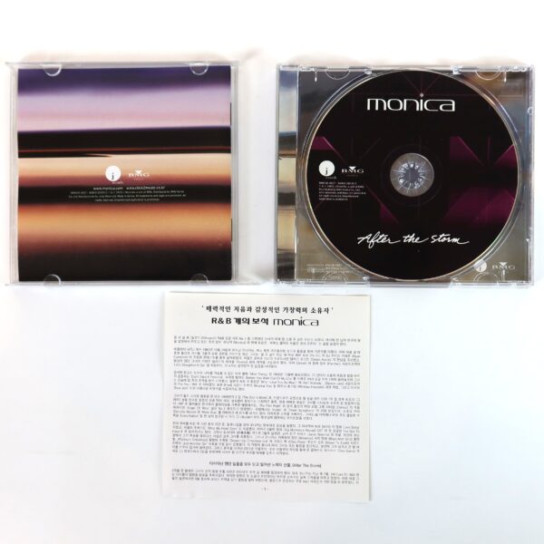 Monica - After The Storm Korean Album CD Korea [read]