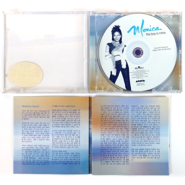 Monica - The Boy Is Mine Korean Album CD Korea