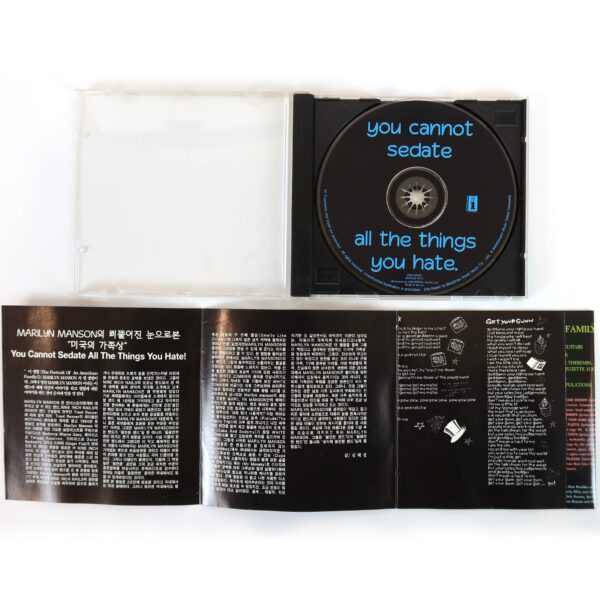 Marilyn Manson - Portrait Of An American Family Korean Album CD Korea
