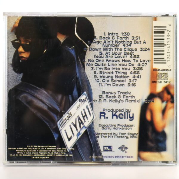 Aaliyah - Age Ain't Nothing But A Number Korean Album CD Korea