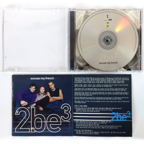 2be³ - Excuse My French Korean Album CD + VCD Korea 2be3 [read]
