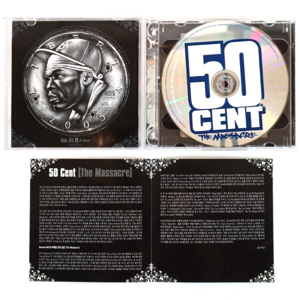 50 Cent - The Massacre Korean Album CD + DVD Korea