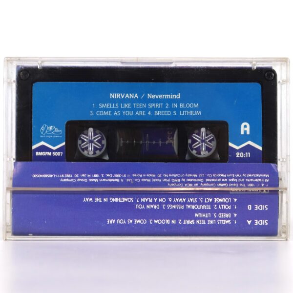Nirvana - Nevermind Album Korean Cassette Tape Korea