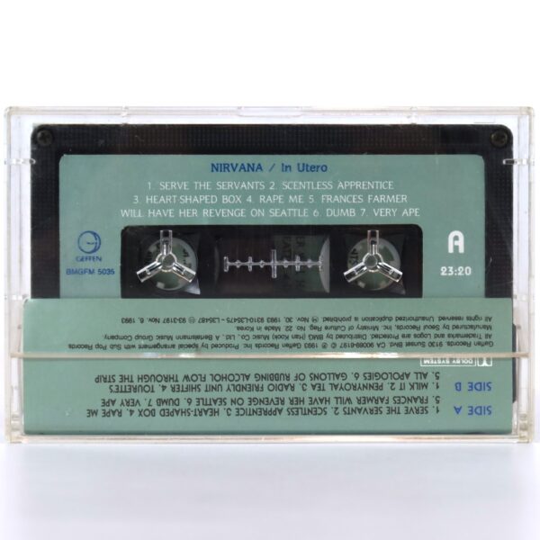 Nirvana - In Utero Album Korean Cassette Tape Korea