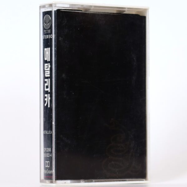 IMG_5867 Metallica - The Black Album Korean Cassette Album Korea 2