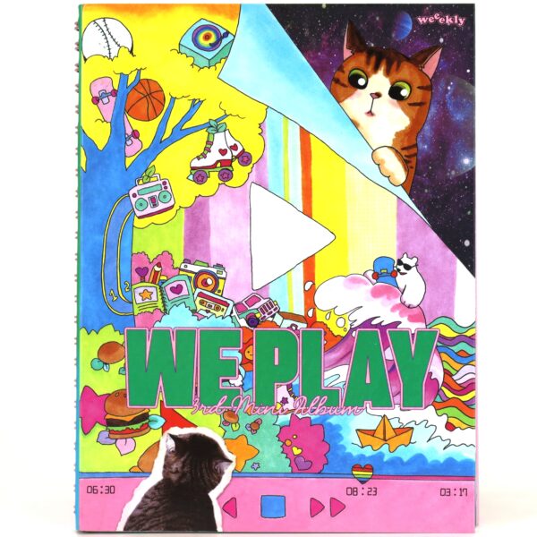 Weeekly - We Play [Jump Ver.] 3rd Mini Album Signed Autographed Promo CD 2021