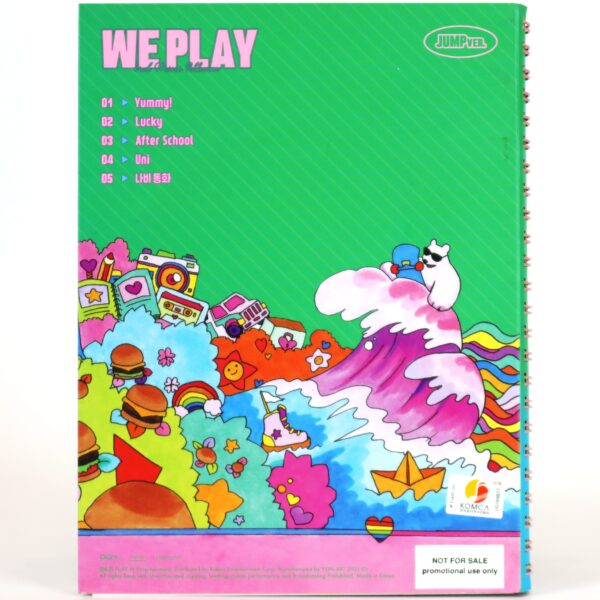 Weeekly - We Play [Jump Ver.] 3rd Mini Album Signed Autographed Promo CD 2021