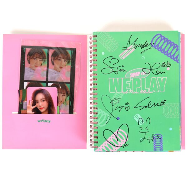 Weeekly - We Play [Jump Ver.] 3rd Mini Album Signed Autographed Promo CD 2021