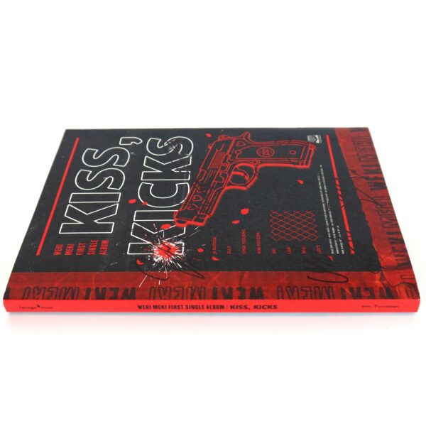 Weki Meki - Kiss, Kicks [Kicks Ver.] 1st Single Album Signed CD Promo K-Pop 2018