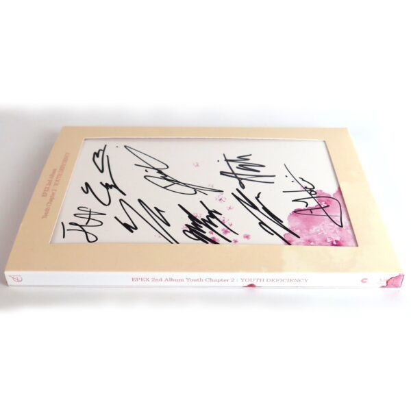 Epex - Youth Chapter 2: Youth Deficiency Autographed CD Album Promo 2024