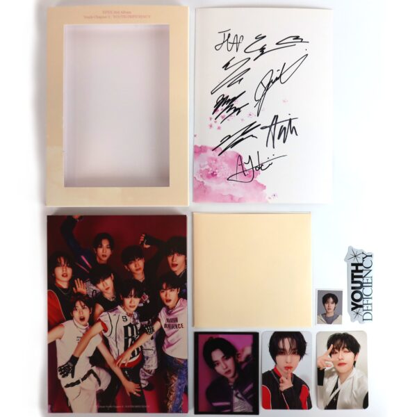 Epex - Youth Chapter 2: Youth Deficiency Autographed CD Album Promo 2024