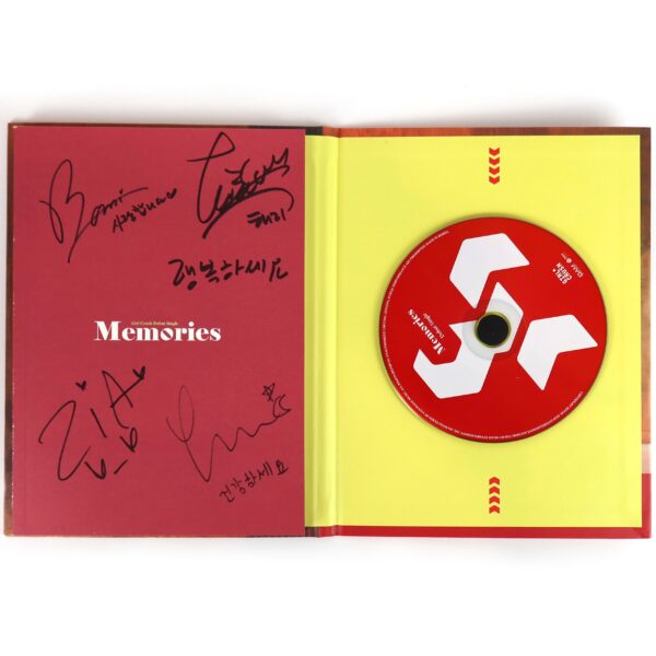Girl Crush - Memories Double Signed Autographed CD Single Album Promo K-Pop 2019