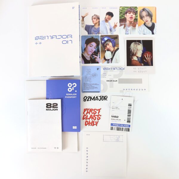 82Major - On Signed + Messages Promo CD Album K-Pop 2023