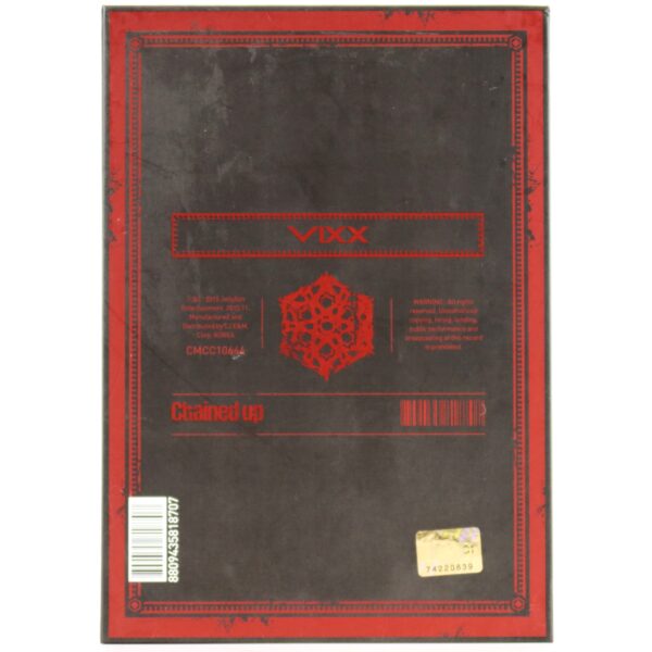 Vixx - Chained Up [Control Ver.] 2nd Album CD No Photocard K-Pop 2015