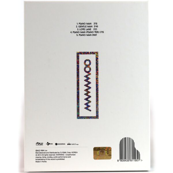 IMG_6077 Mamamoo - Piano Man Mini Album CD K-Pop 2014