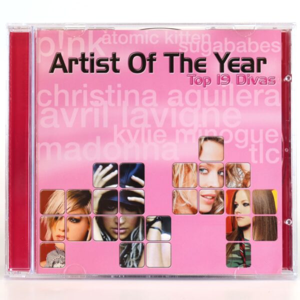 Artist Of The Year Top 19 Divas CD Madonna Britney Spears Kylie Minogue P!nk