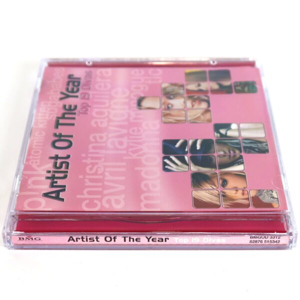 Artist Of The Year Top 19 Divas CD Madonna Britney Spears Kylie Minogue P!nk