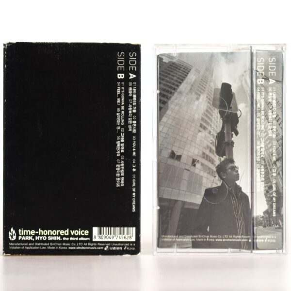 Park Hyo Shin - Time-Honored Voice 3rd Album Cassette Tape K-Pop 2002
