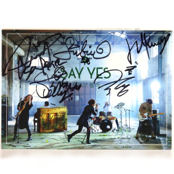 Say Yes - I Miss You Signed Autographed CD Single Album Promo K-Pop K-Rock 2017