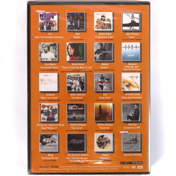 EMI DVD Sampler Vol. 3 Korea Kylie Minogue Atomic Kitten Blue