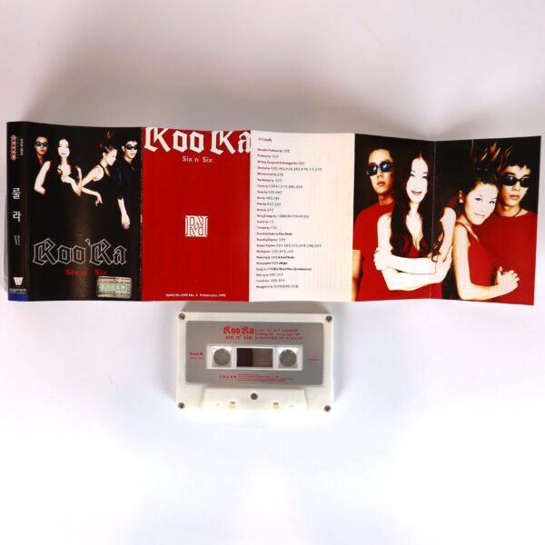 Roo'Ra - Six n' Six Album Cassette Tape 90s K-Pop 1999 Roora