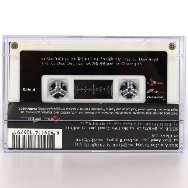 Lee Hyori - Dark Angel 2nd Album Cassette Tape K-Pop 2006 E. Hyolee
