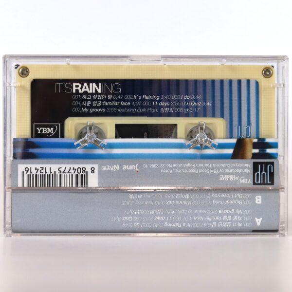 Rain - It's Raining 3rd Album Cassette Tape K-Pop 2004