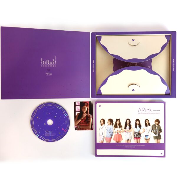 Apink - Une Annee The First Album CD + Naeun PC 2012 [A Cube Pressing]