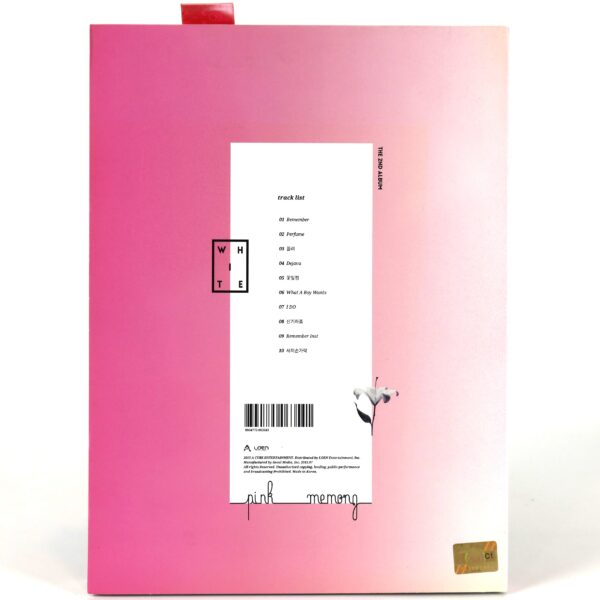 Apink - Pink Memory The Second Album CD + Namjoo PC 2015