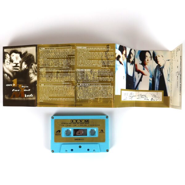 1TYM - One Time For Your Mind Album Cassette Tape K-Pop 1998