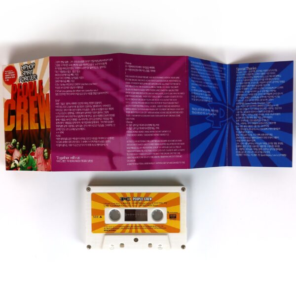 People Crew - Hiphop Spirit Forever Album Cassette Tape K-Pop 1999