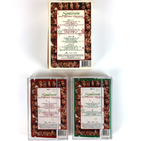 SMtown - 2002 Winter Vacation In SMTown Cassette Tape K-Pop 2002