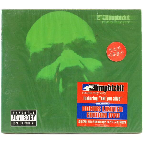 Limp Bizkit - Results May Vary Korean Album Sealed CD + DVD Set Korea