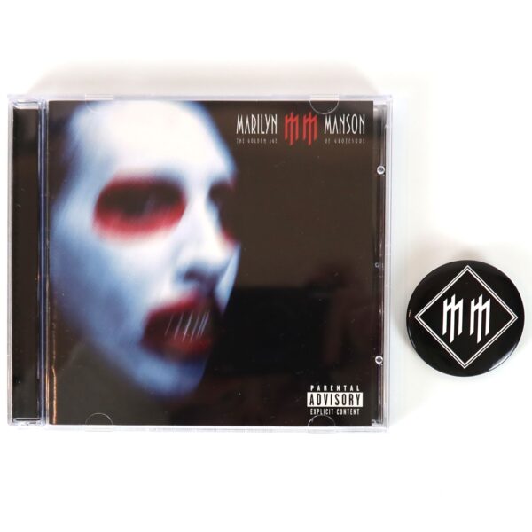 Marilyn Manson - The Golden Age Of Grotesque Album + Pin CD Korea