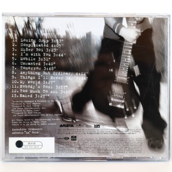 Avril Lavigne - Let Go Korean Album Promo CD Korea