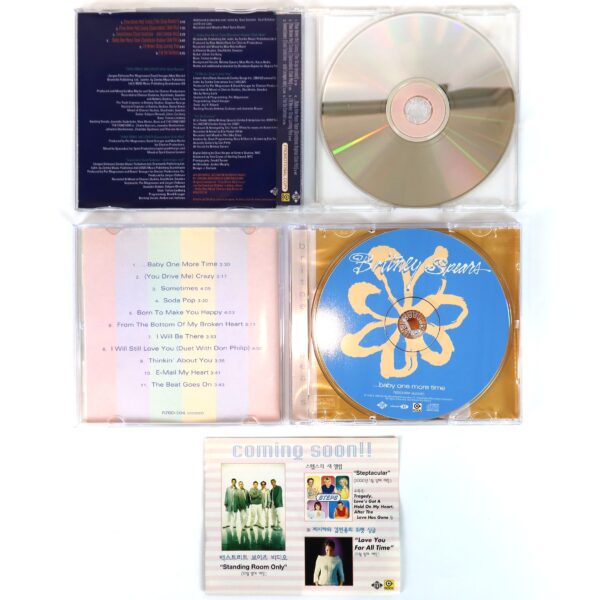 Britney Spears - ...Baby One More Time Korean Album + Single CD Set Korea