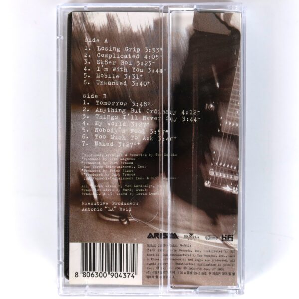Avril Lavigne - Let Go Album Korean Cassette Tape Korea 2003