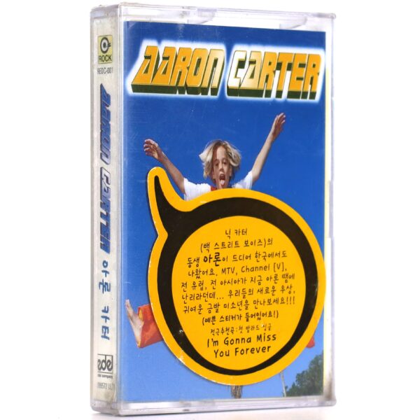 Aaron Carter - Aaron Carter Album Korean Sealed Cassette Tape Korea