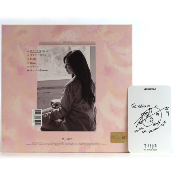 Jeong Eun Ji - Dream The 1st Mini Album CD + Photocard 2016 Apink