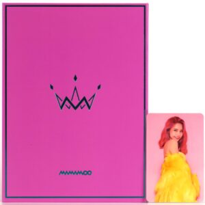Mamamoo - Purple [A. Ver] Mini Album CD Solar Photocard K-Pop 2017