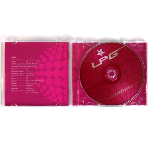 LPG - Angry Single Album Signed Autographed CD 2011 K-Pop