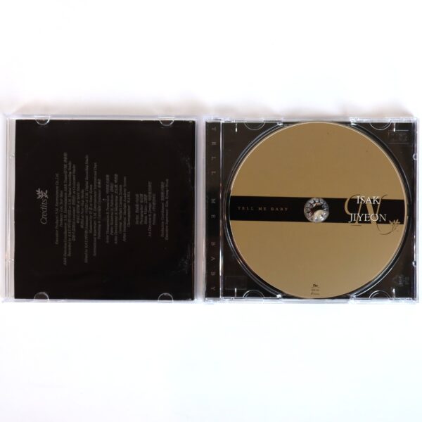 Isak N Jiyeon - Tell Me Baby Album CD K-Pop 2002 SM