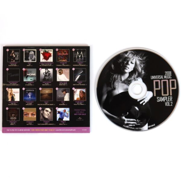 Mariah Carey Cover 2008 Universal Music Pop Sampler Vol. 2 CD Promo Korea