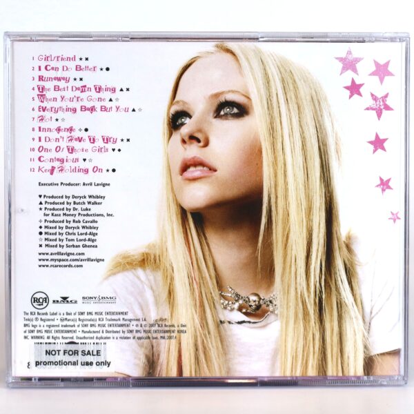 Avril Lavigne - The Best Damn Thing Korean Album Promo CD Korea